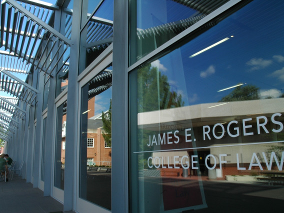 James E Rogers Law Building.