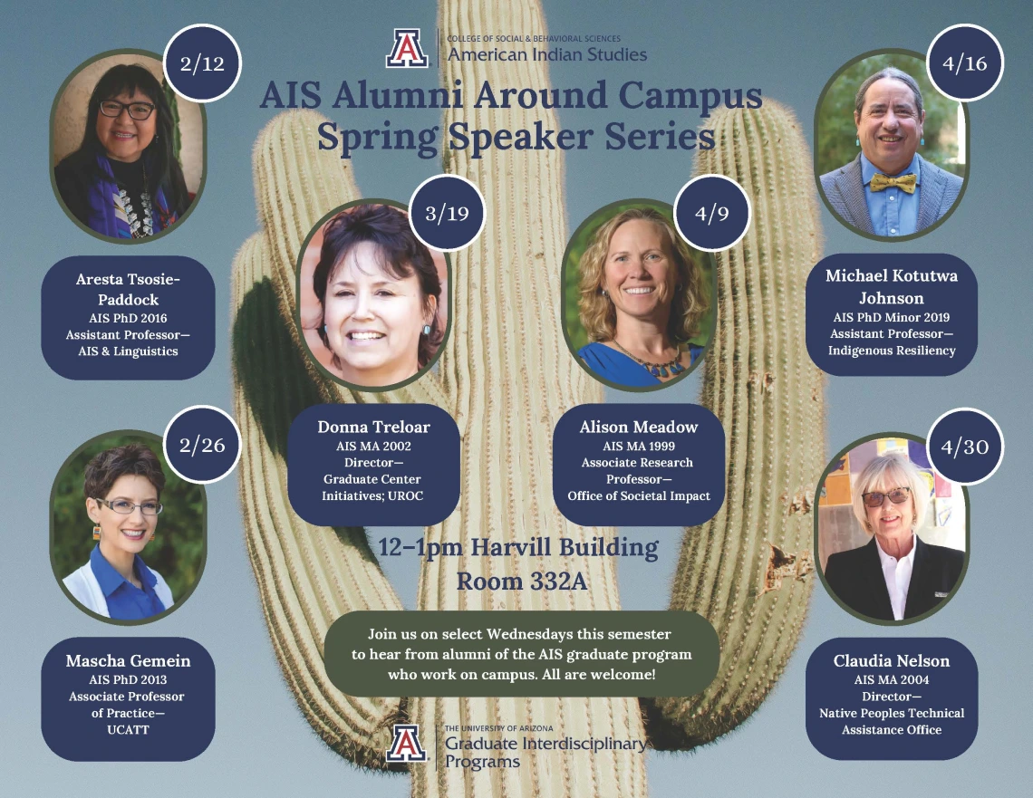 Montage of AIS Alumni Around Campus Spring Speaker Series