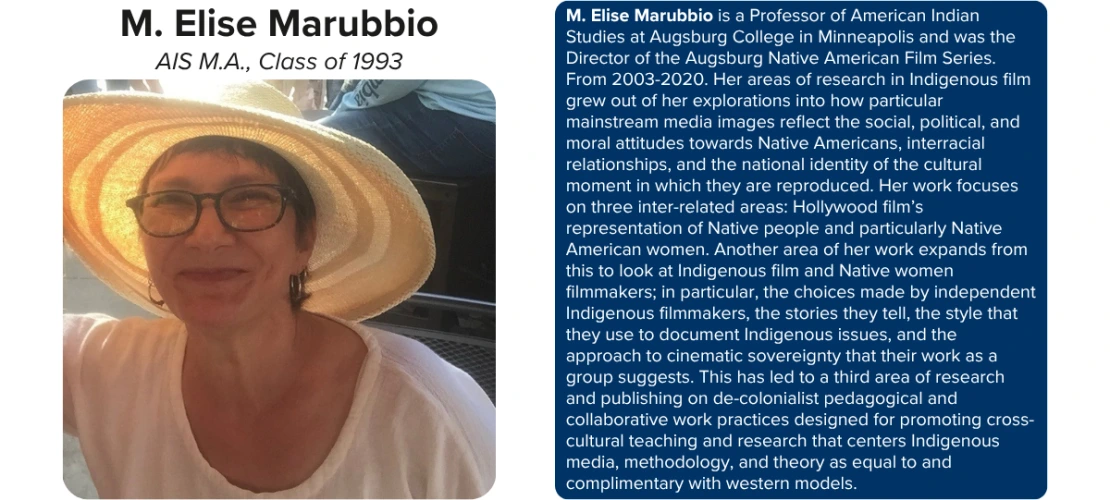 M. Elise Marubbio, AIS Alumni
