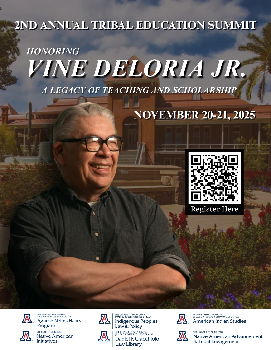 Vine Deloria Jr. Education Summit Flyer + Registration